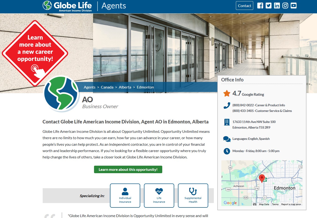 Globe Life AIL Division